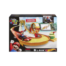 Mattel Hot Wheels The Super Mario Bros.: A film - Dzsungel királyság pálya szett autópálya és játékautó
