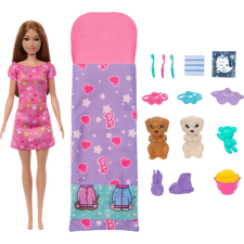 Mattel HXN01 Barbie Kutyus és Pizsama Party Baba (HXN01) barbie baba