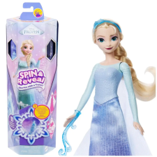 Mattel Jégvarázs Spin Reveal Varázslatos meglepetés Elsa baba játékfigura