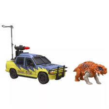 Mattel Jurassic Park Felderítő kocsi - Színes autópálya és játékautó