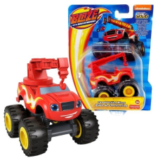 Mattel Láng és a szuperverdák: Monster Engine - Construction Blaze autópálya és játékautó