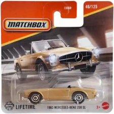Mattel Matchbox 1963 Mercedes-Benz 230 SL kisautó autópálya és játékautó
