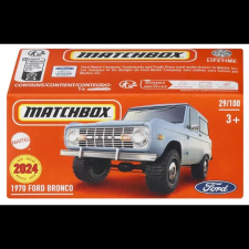 Mattel Matchbox: 1970 Ford Bronco kisautó papírdobozban autópálya és játékautó