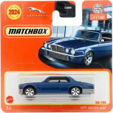 Mattel Matchbox 1977 Jaguar XJ6C kisautó autópálya és játékautó