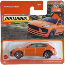 Mattel Matchbox 2022 Porsche Macan kisautó autópálya és játékautó