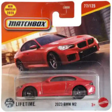 Mattel Matchbox 2023 BMW M2 kisautó autópálya és játékautó