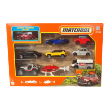 Mattel Matchbox 9 darabos kisautó játékszett - Exclusive - Morris Minor (X7111-HVT90) autópálya és játékautó