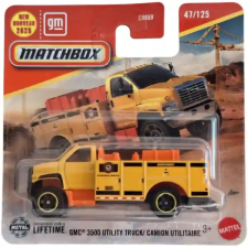 Mattel Matchbox GMC 3500 Utility Truck kisautó autópálya és játékautó