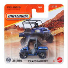 Mattel Matchbox: Polaris Ranger EV kisautó autópálya és játékautó