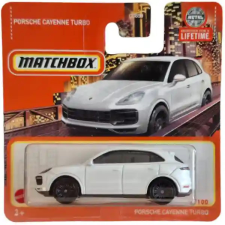 Mattel Matchbox Porsche Cayenne Turbo kisautó autópálya és játékautó