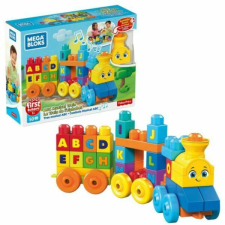 Mattel Mega Bloks: Zenélő ABC tanuló vonat barkácsolás, építés