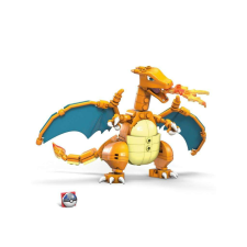 Mattel Mega-Construx-Pokémon-építőkészlet Glurak barkácsolás, építés