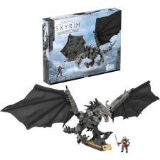 Mattel Mega Showcase Skyrim 619 darabos Építőjáték készlet (HXR98) kreatív és készségfejlesztő