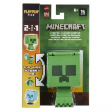 Mattel Minecraft Flippin Figs átalakítható figura - Creeper (HTL43-HTL46) játékfigura