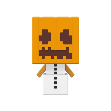 Mattel Minecraft Mini Mob fej - Snow Golem (HDV60/HDV84) akciófigura