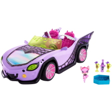 Mattel Monster High autó - Színes autópálya és játékautó
