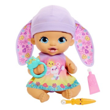 Mattel My garden baby: édi-bébi gondoskodás baba - lila nyuszi baba