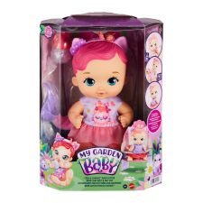 Mattel My Garden Baby Snack & Snuggle interaktív baba - Rózsaszín cica baba