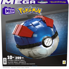 Mattel Pokemon Mega Construx Jumbo Ball építkezés