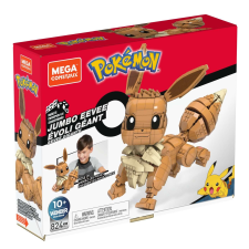 Mattel POKEMON MEGA CONSTRUX JUMBO EEVEE játékfigura