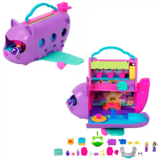 Mattel Polly Pocket cicás repülőgép játékkészlet játékfigura