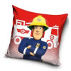 Mattel Sam a tűzoltó Red velúr párnahuzat 40x40 cm Nr1