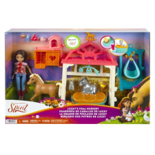 Mattel Szilaj Lucky csikó óvodája játékszett kiegészítőkkel (HCH37) (HCH37) játékfigura
