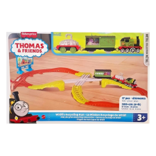 Mattel Thomas &amp; Friends Pályaszett - Whiff szelektív hulladék szállítmánya autópálya és játékautó