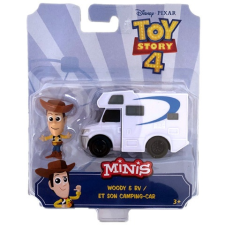 Mattel Toy Story 4: Woody karakter és kemping autója mini figuraszett - Mattel játékfigura