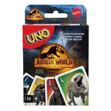 Mattel UNO kártya - Jurassic World 3 (GXD72) társasjáték