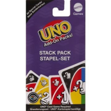 Mattel Uno: Kiegészítő kártyacsomag - többféle társasjáték