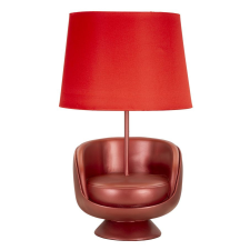 Mauro Ferretti asztal lamp midcentury red ø 26x43cm világítás