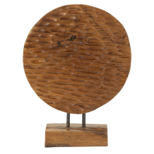 Mauro Ferretti Coin sculpture teak 30x1,5x40cm dekorációs kellék