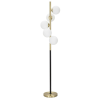 Mauro Ferretti Floor lamp glamy dark ø 30x160cm