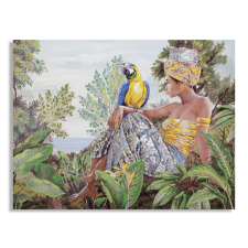 Mauro Ferretti Handmade wall painting kenda orizzontal 120x3x90cm fényképkeret