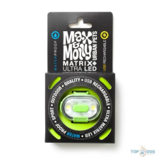  Max &amp; Molly Matrix Ultra LED-lámpa nyakörvre rögzíthető - zöld nyakörv, póráz, hám kutyáknak