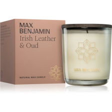 Max Benjamin Irish Leather & Oud illatgyertya 210 g gyertya