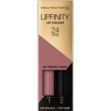 Max Factor Lipfinity hosszan tartó rúzs balzsammal árnyalat 001 Pearly Nude rúzs, szájfény
