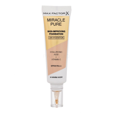 Max Factor Miracle Pure Alapozó Warm Almond 30 ml smink alapozó