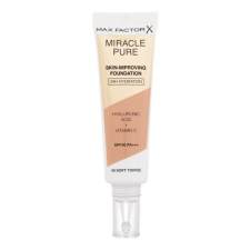 Max Factor Miracle Pure Skin-Improving Foundation SPF30 alapozó 30 ml nőknek 84 Soft Toffee smink alapozó