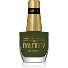 Max Factor Nailfinity Gel Colour géles körömlakk UV/LED lámpa használata nélkül árnyalat 595 Green Room 12 ml körömlakk