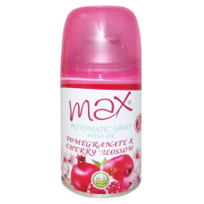 Max gránátalma-cseresznyevirág légfrissítő utántöltő 260ml tisztító- és takarítószer, higiénia