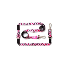 Max & Molly multi-póráz - Leopard Pink - M nyakörv, póráz, hám kutyáknak