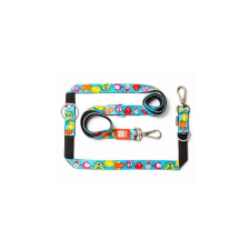 Max & Molly multi-póráz - Little Monsters - M nyakörv, póráz, hám kutyáknak