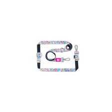 Max & Molly multi-póráz - Magic Zebra - M nyakörv, póráz, hám kutyáknak