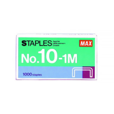 Max Tűzőkapocs MAX No.10 1000 db/dob gemkapocs, tűzőkapocs