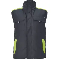  MAX VIVO mellény fekete/sárga 4XL munkaruha