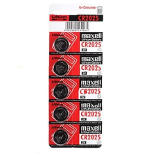 Maxell 3V Lítium gombelem /CR2025/ 5db (Maxell CR2025 DB) gombelem