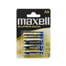 Maxell AA 4db-os alkáli elem (ceruza)LR6 ceruzaelem