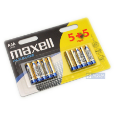 Maxell Alkáli AAA ceruza elem (10db / csomag)  (LR03) (LR03/MN2400) ceruzaelem